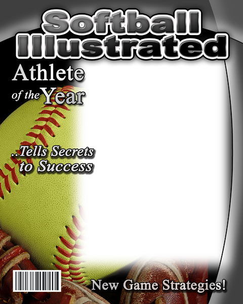 Softball Photo Templates
