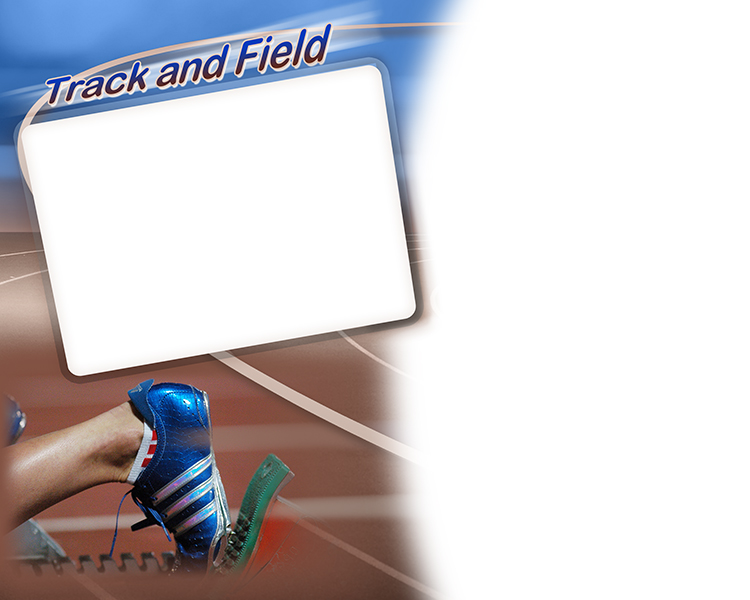 Track and Field Photo Templates