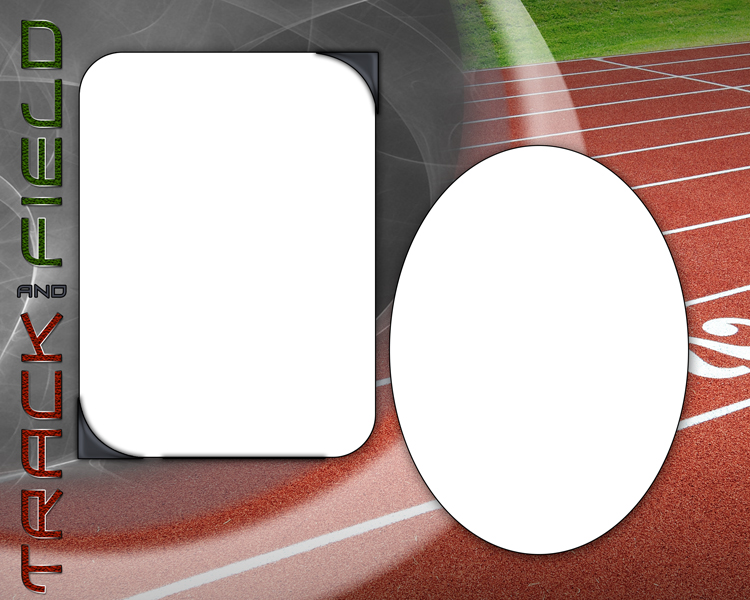 Track and Field Photo Templates